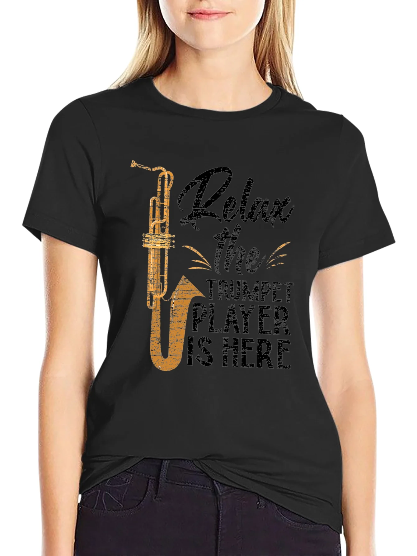 Relax Trumpet Player T-Shirt - Funny Musician Tee