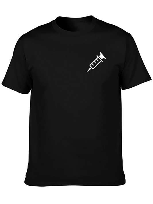 Syringe Graphic Tee - Classic Black T-Shirt