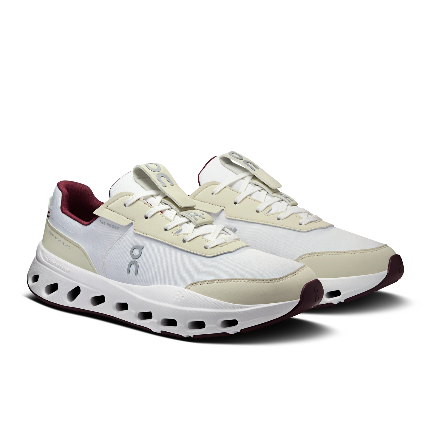 THE ROGER Wildcard Ivory | Maroon – Daily Wear Essential