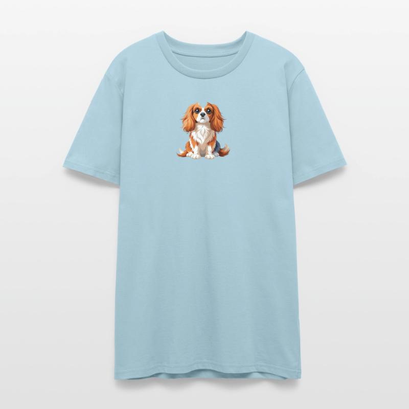 Adorable Cavalier King Charles Illustration