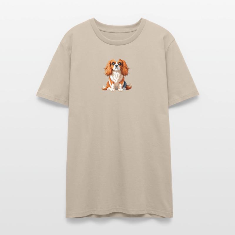 Adorable Cavalier King Charles Illustration