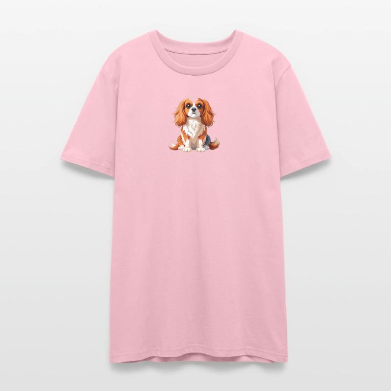 Adorable Cavalier King Charles Illustration