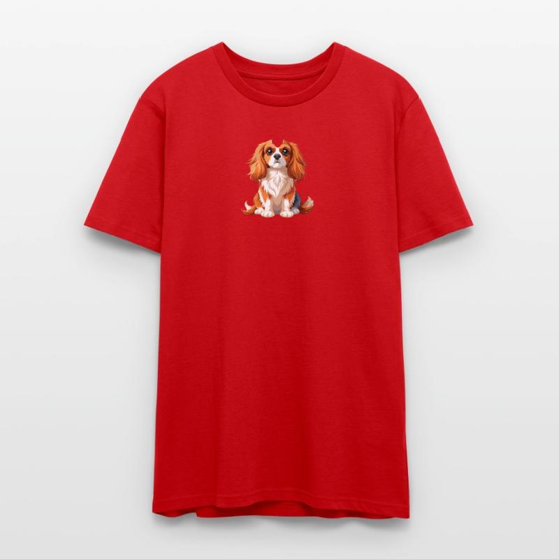 Adorable Cavalier King Charles Illustration