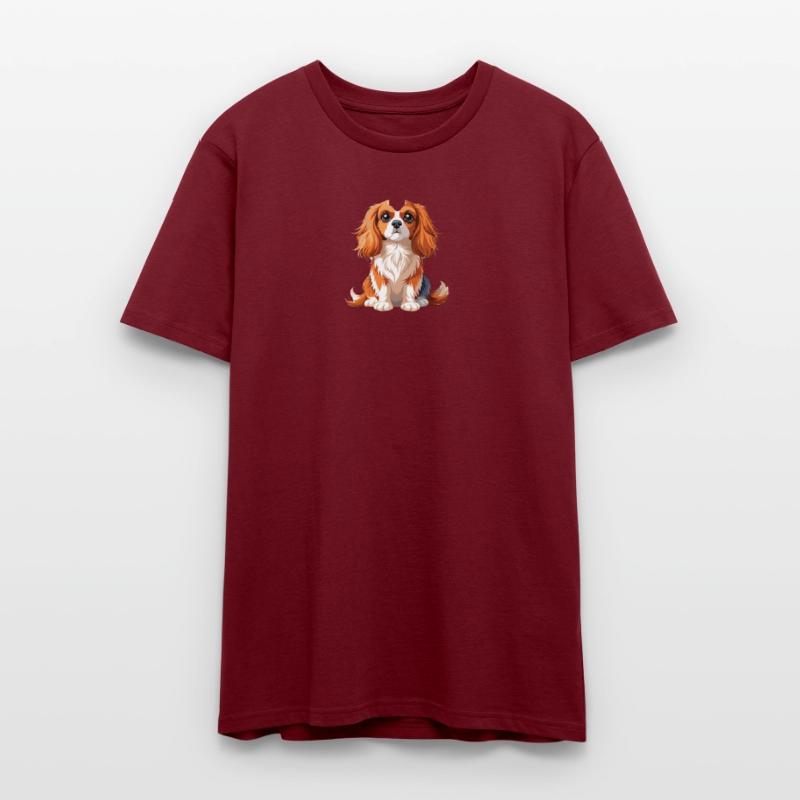 Adorable Cavalier King Charles Illustration