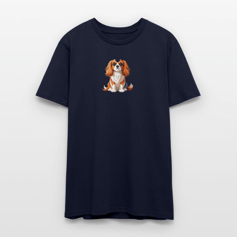 Adorable Cavalier King Charles Illustration