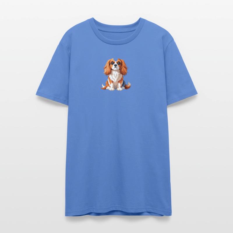 Adorable Cavalier King Charles Illustration