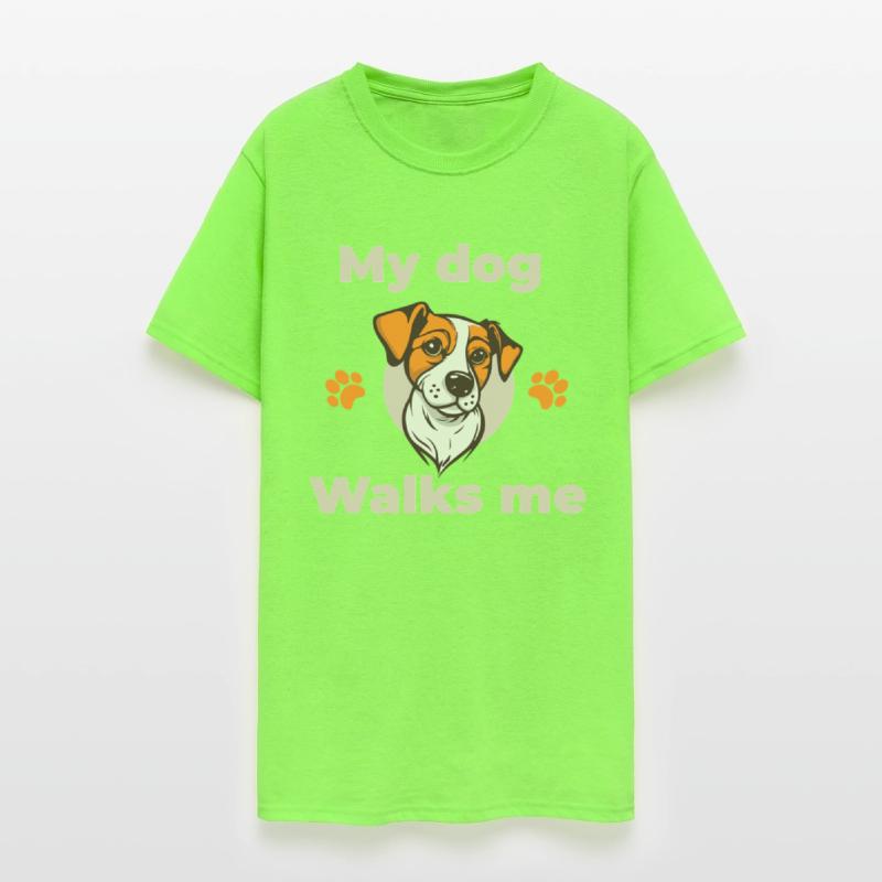 Adorable Dog Illustration with Playful Text