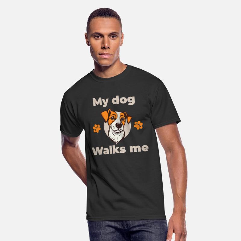 Adorable Dog Illustration with Playful Text