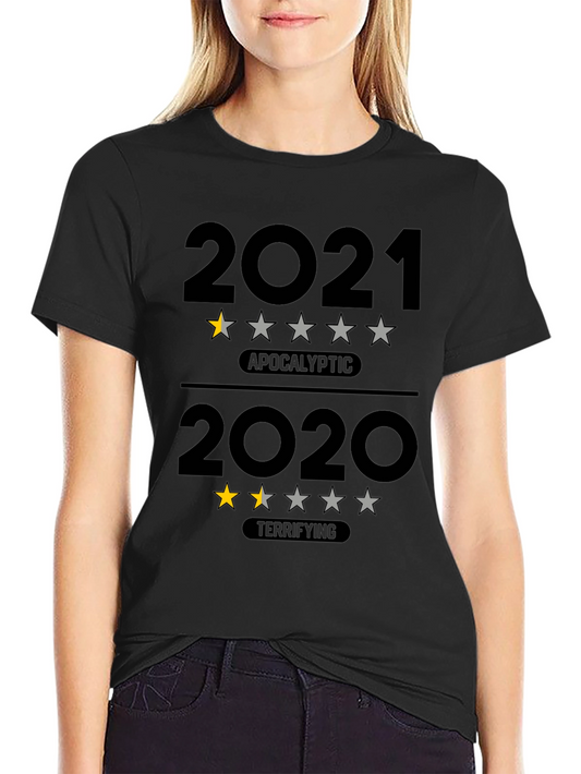 Humorous 2021 & 2020 Year Review T-Shirt