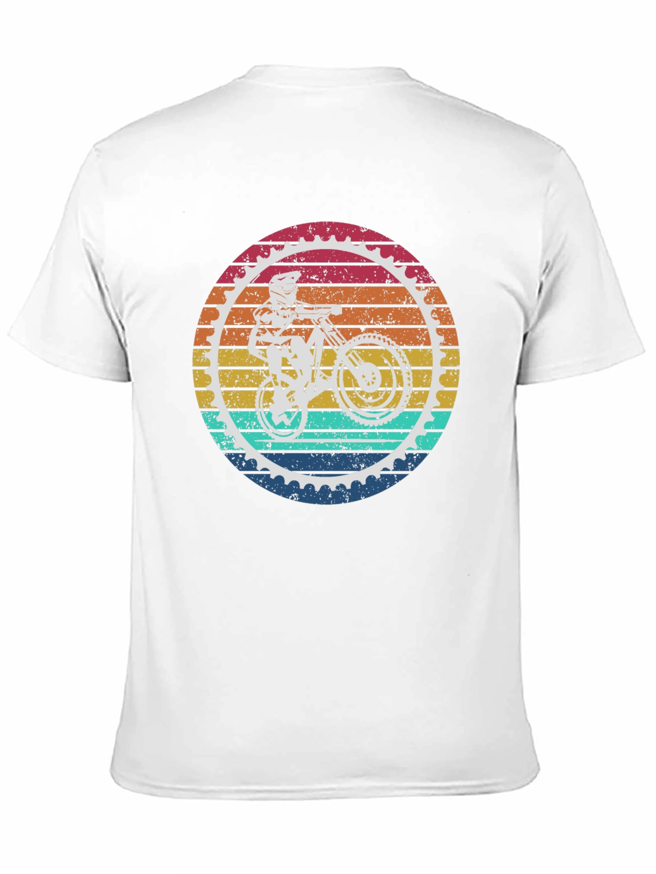 Mountain Biker Retro Graphic Tee