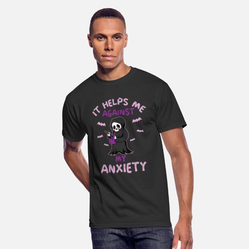 Against My Anxiety Smoking Marijuana Weed