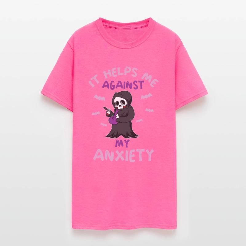 Against My Anxiety Smoking Marijuana Weed