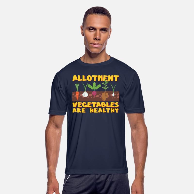 Allotment vegetables are healthy