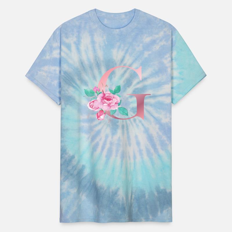 ALPHABET LETTER G IN FLORAL STYLE