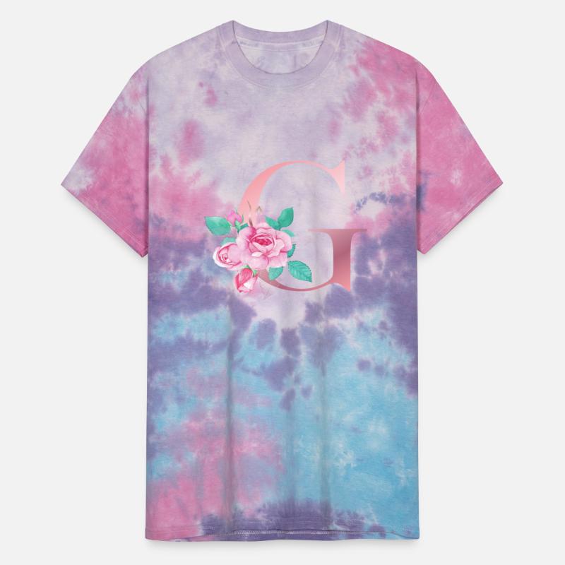 ALPHABET LETTER G IN FLORAL STYLE