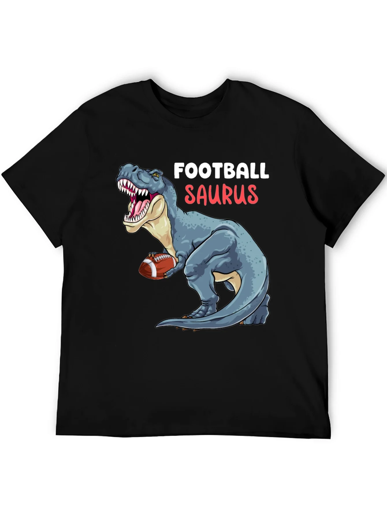Football Saurus T-Shirt: Dinosaur Sports Tee