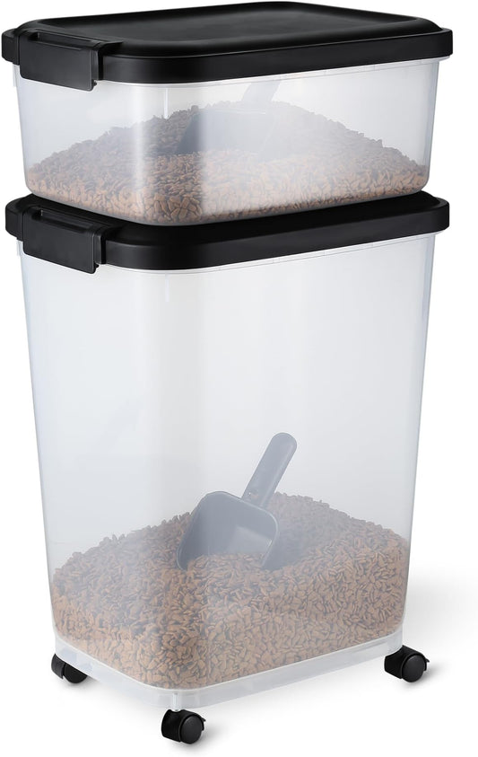 Amazon Basics Pet Food Storage Container, 15.8 kg  - Latest Style