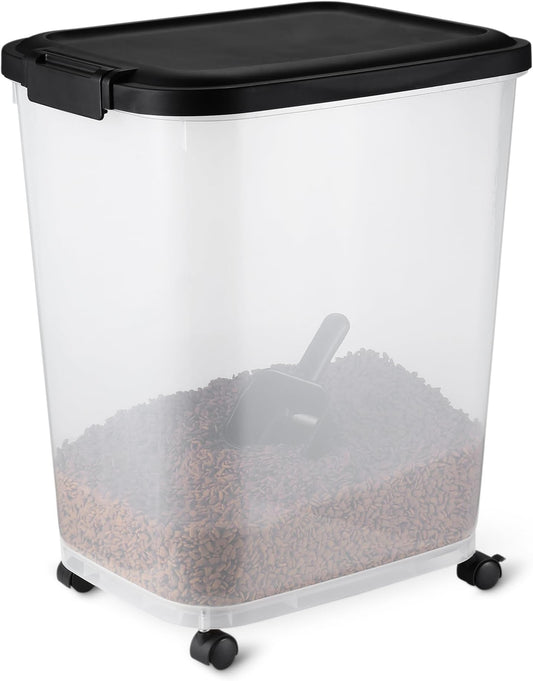 Amazon Basics Pet Food Storage Container, 15.8 kg, - Latest Style