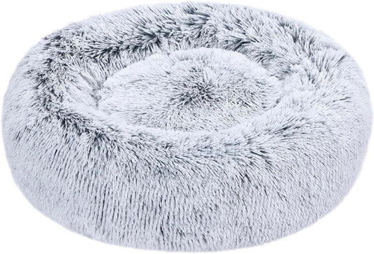 Amazon Basics Plush Doughnut Pet Bolster, Soft Fau - Premium Quality
