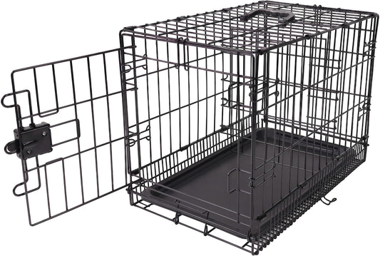 Amazon Basics Portable, Foldable Metal Wire Dog Cr - Top Rated
