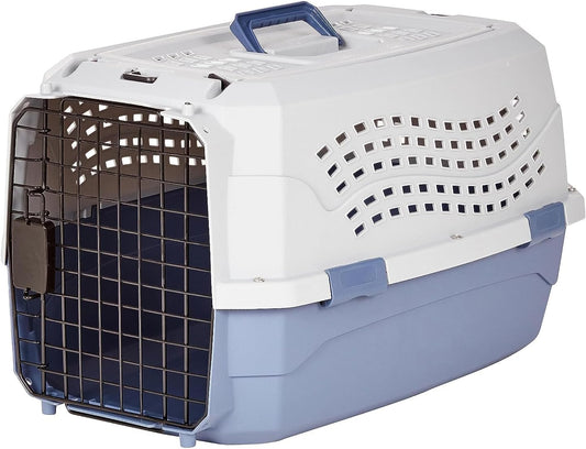AmazonBasics Pet Carrier Double Door Small Dogs an - Best Seller
