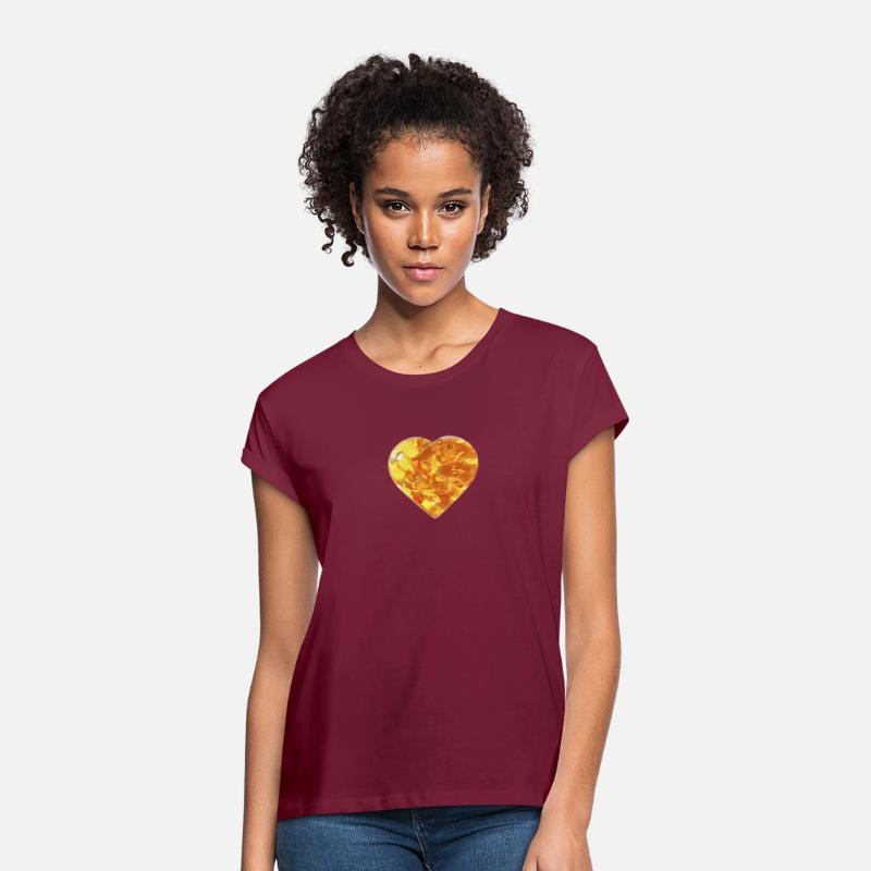 Amber heart - love and friendship