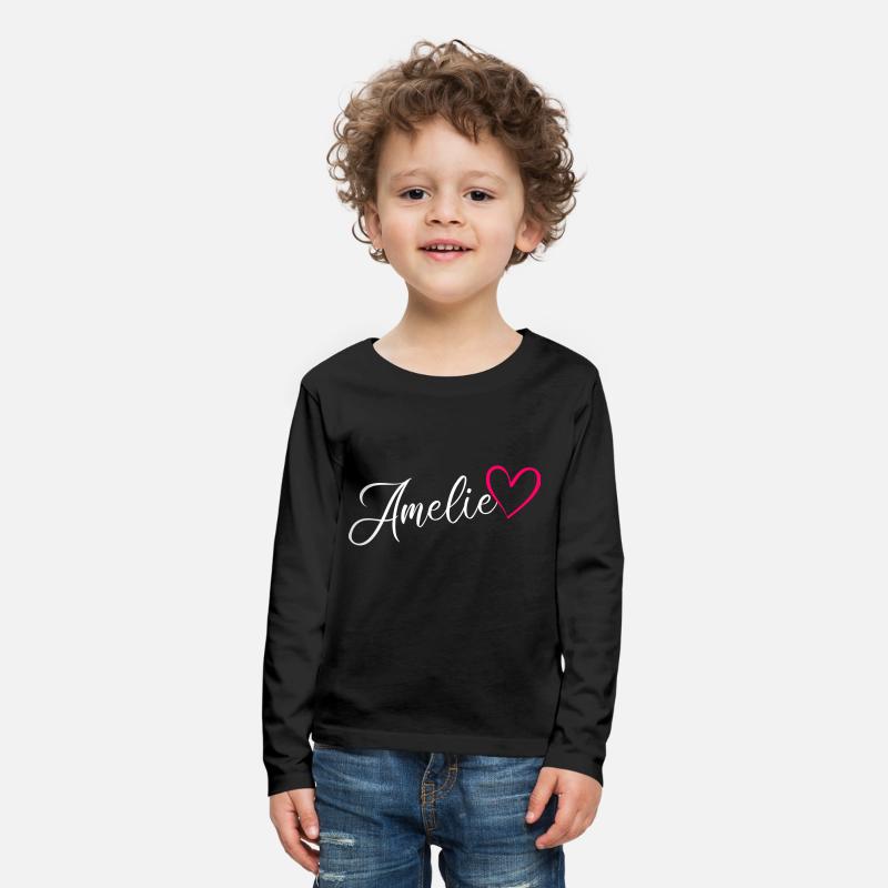 Amelie Name Pink Heart
