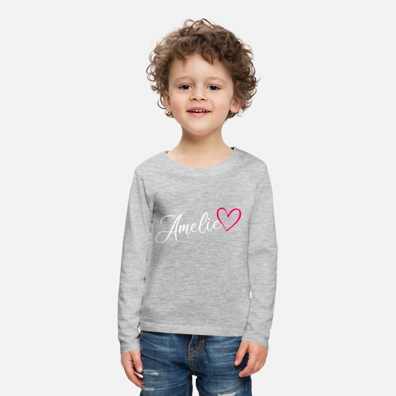 Amelie Name Pink Heart