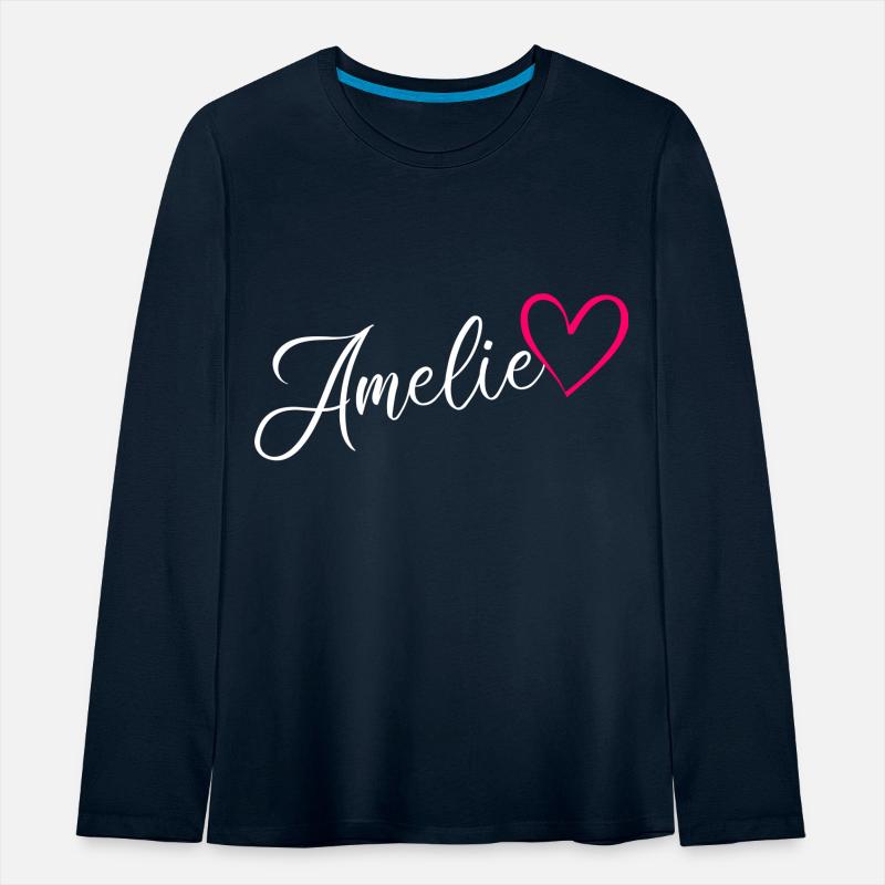 Amelie Name Pink Heart
