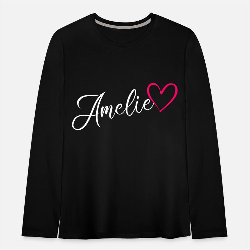Amelie Name Pink Heart