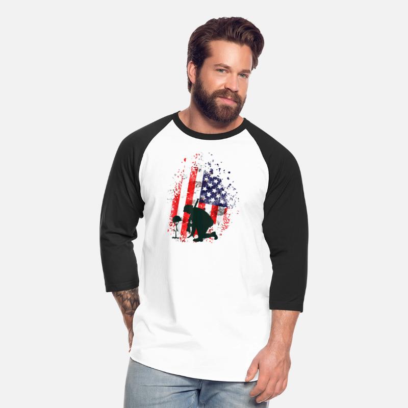 America Flag soldier respect war MIA honor courage