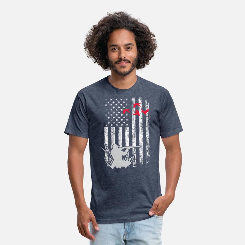 American Flag Patriotic Duck Hunting Waterfowl