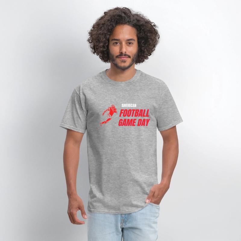 American Football Player Game Day Sport Tees