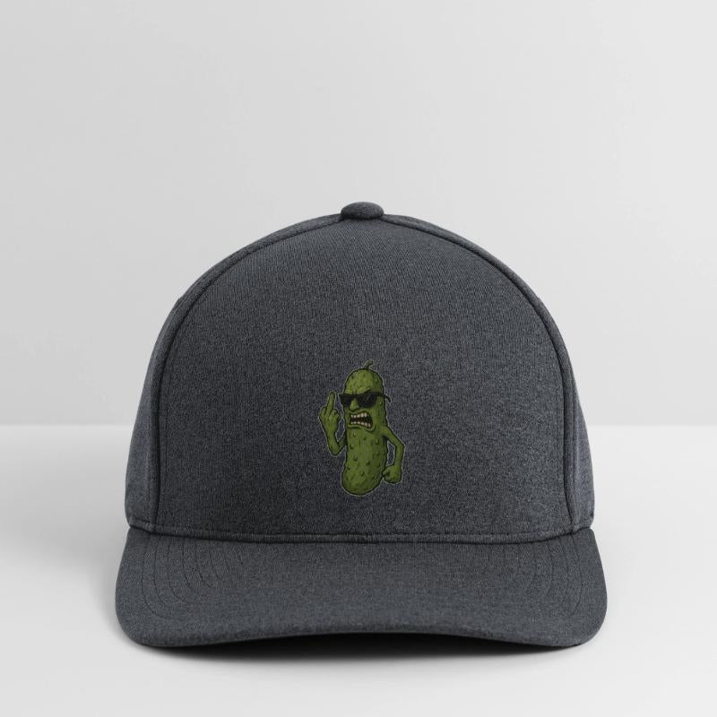Angry Pickle Flipping the Bird