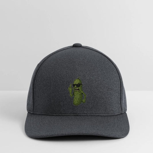 Angry Pickle Flipping the Bird
