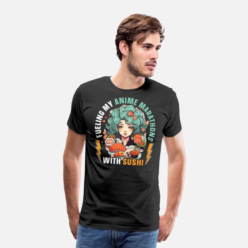 Anime Sushi Lover Nigiri Sashimi Food Manga Otaku