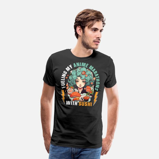 Anime Sushi Lover Nigiri Sashimi Food Manga Otaku