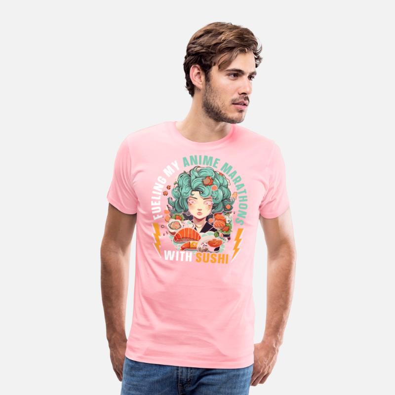 Anime Sushi Lover Nigiri Sashimi Food Manga Otaku