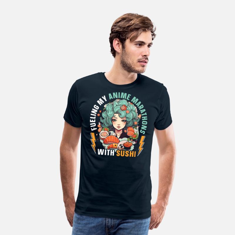 Anime Sushi Lover Nigiri Sashimi Food Manga Otaku