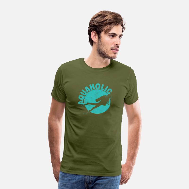 Aquaholic Scuba Diving Scuba Diver Ocean