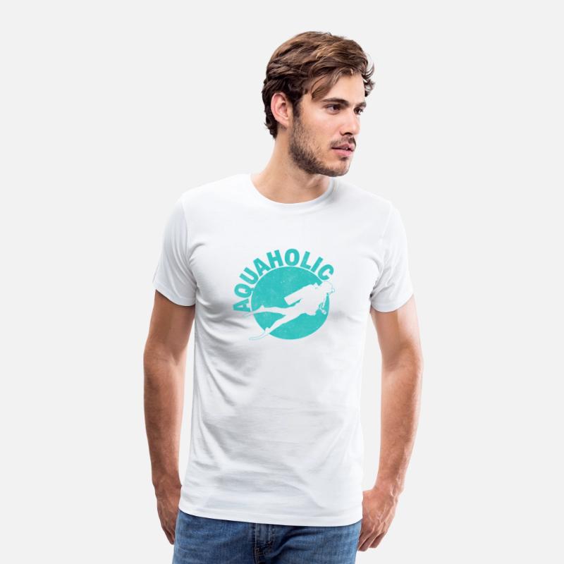 Aquaholic Scuba Diving Scuba Diver Ocean