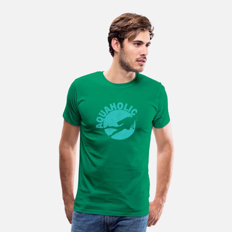 Aquaholic Scuba Diving Scuba Diver Ocean