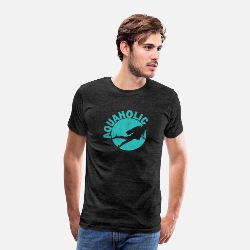 Aquaholic Scuba Diving Scuba Diver Ocean