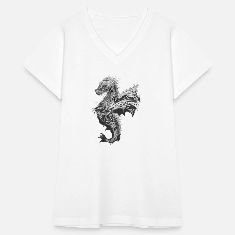 artfully designed mystical dragon