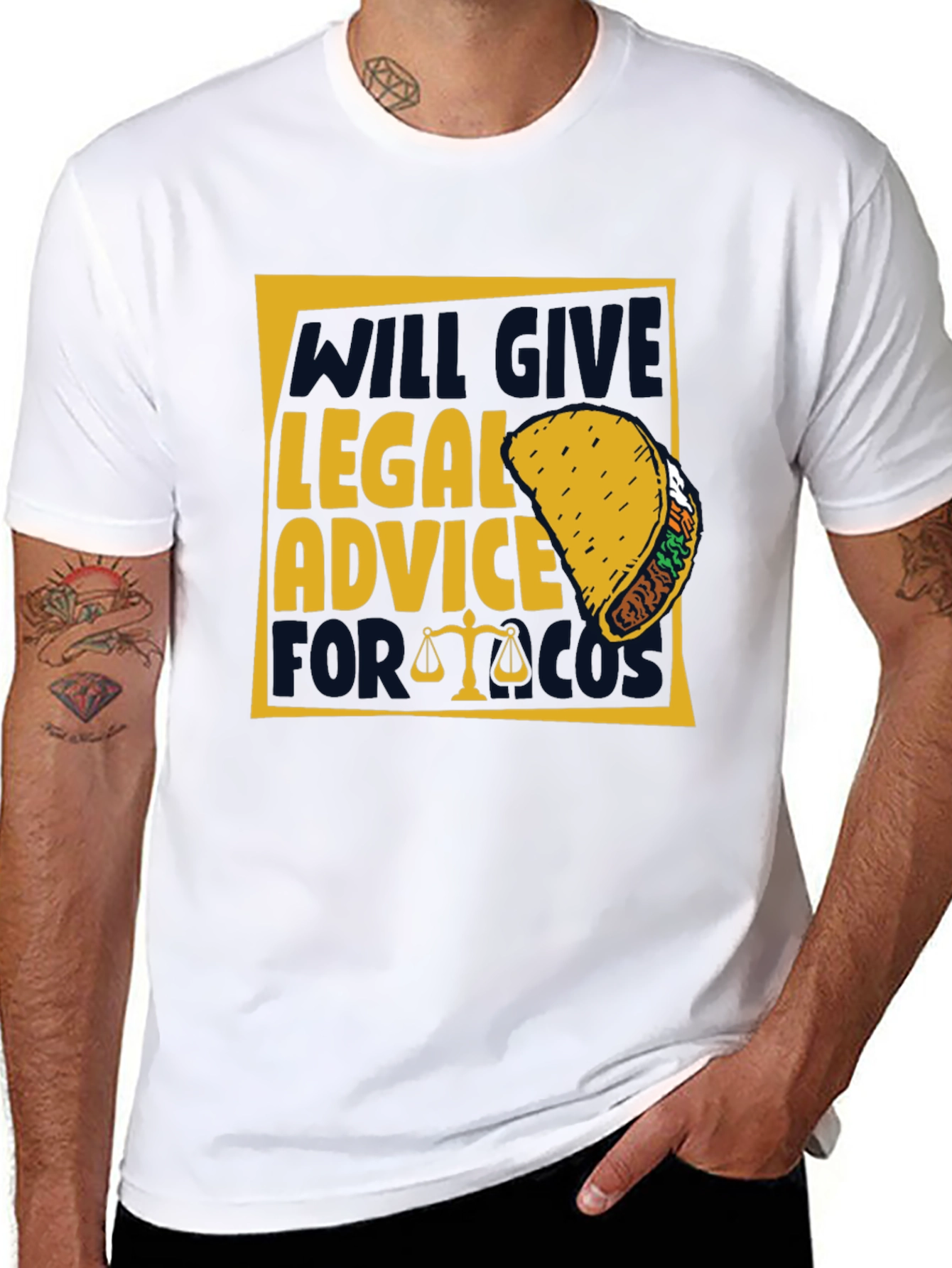 Legal Advice for Taco Funny T-Shirt
