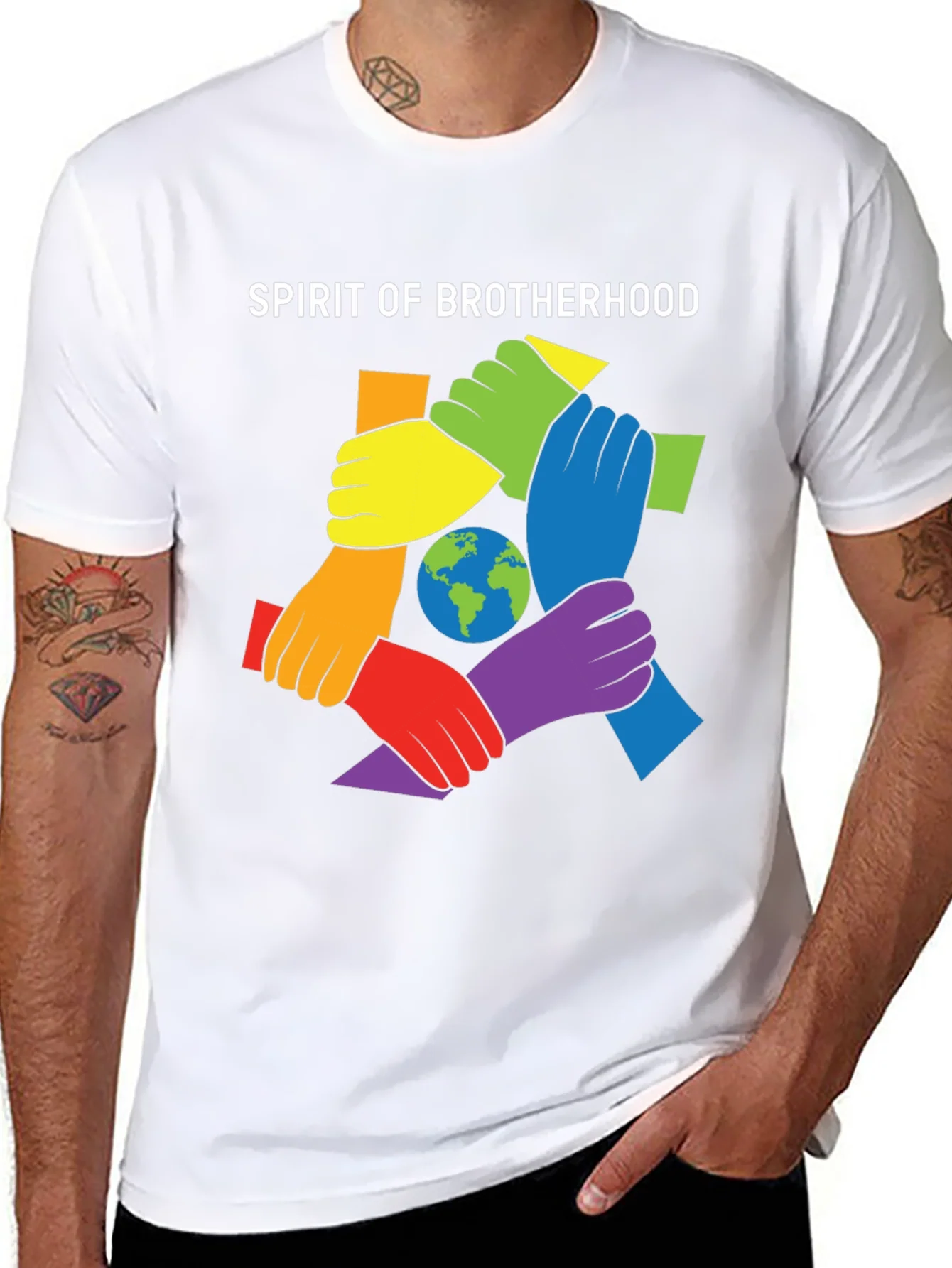 Spirit of Brotherhood Graphic T-Shirt