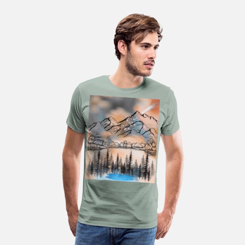 "Autumn landscape Serenity"