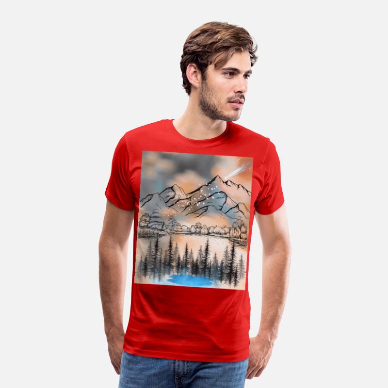 "Autumn landscape Serenity"