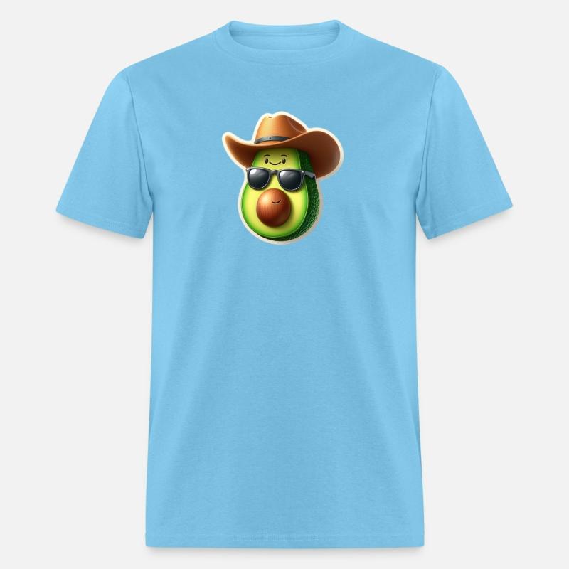 avocado wears hat