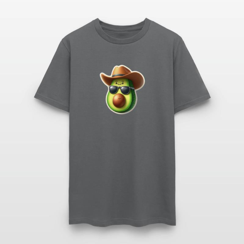 avocado wears hat